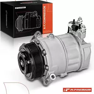 A/C Compressor w/ Clutch for Land Rover LR4 Range Rover Jaguar XF XFR XJ XJR XK - Picture 1 of 10