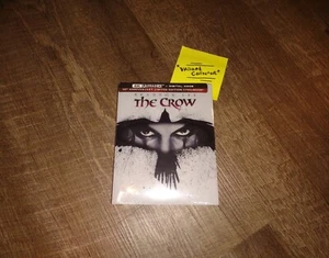 The Crow Steelbook [4K Blu-Ray Ultra HD UHD, Digital Code] Walmart Exclusive NEW - Picture 1 of 6