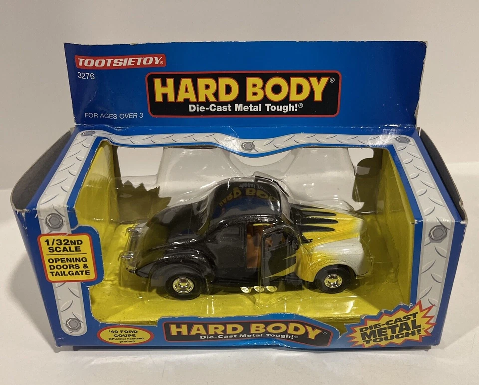 TootsieToy Hard Body Diecast '40 Ford Coupe 3275 1/32nd Scale Green 1996