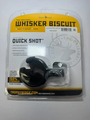 Trophy Ridge Whisker Biscuit Quick Shot - MEDIUM - Archery Rest - NEW! - Image 1 of 2