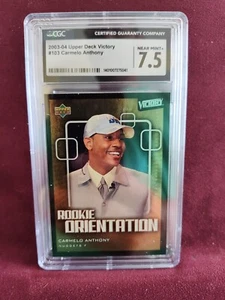 CARMELO ANTHONY 2003-04 UPPER DECK VICTORY ROOKIE #103 NM+ CGC 7.5 - Picture 1 of 1
