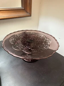 Vintage Wikinger Amethyst Gestern Kuchenständer Higbee Lorbeer - Bild 1 von 6