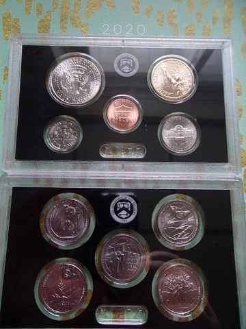 2020 UNCIRCULATED Coin Set + ATB Quarters Cover