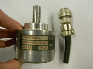 Litton Servotechnik G58HCKSBI Encoder w/ Connector E6 - Picture 1 of 5