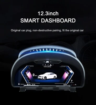 Цифровой кластер измеритель скорости приборной панели для BMW 5 6 7 серии X3 X4 X5 X6 2013-2020 - Изображение 1 из 4