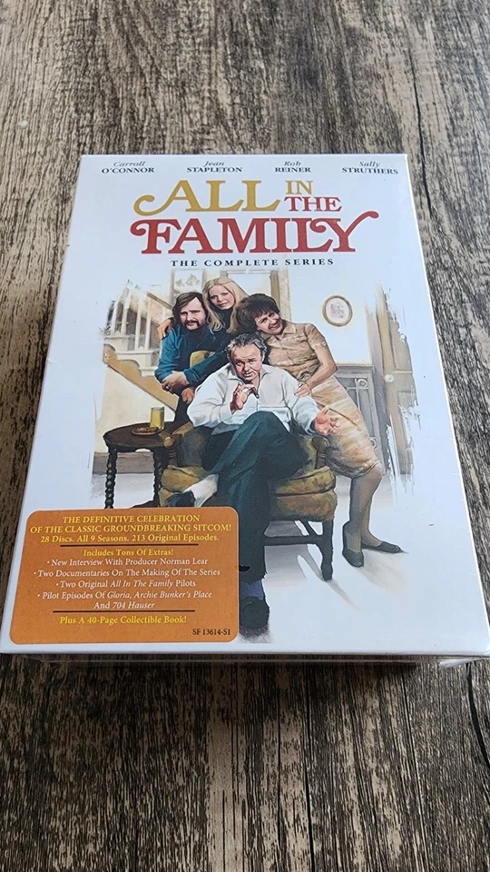 All in the Family: Complete Series Seasons 1-9 (DVD) Brand New - Image 1 of 1