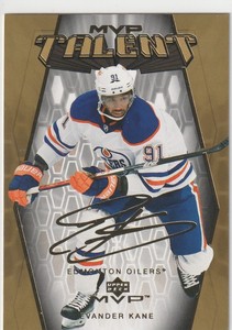 2023-24 Upper Deck MVP Talent Gold Script #MT98 Evander Kane