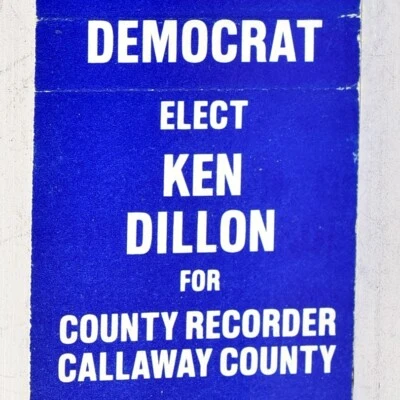 1994er Kenneth Wayne Dillon Callaway County Blockflöte Missouri Demokratische Partei - Bild 1 von 4