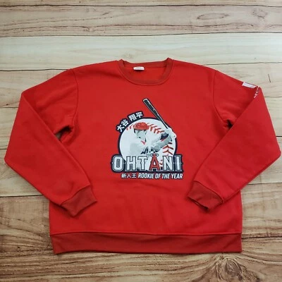 Los Angeles Angels Sweater Mens Extra Large Red Baseball Shohei Ohtani Adult XL - Image 1 of 4
