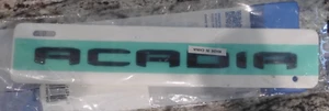 Glossy 2020-2025 GMC ACADIA DOOR LIFTGATE EMBLEM BADGE 84633335 - Picture 1 of 2