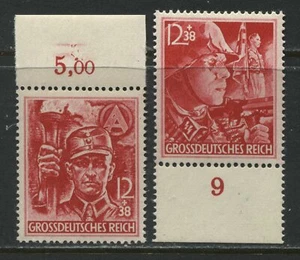 Germany 1945 Semi-Postal set of 2 unmounted mint NH - Bild 1 von 1