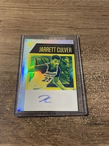 2021 Panini Flux Jarrett Culver Silver Prizm Signatures Autograph #FLS-JCU