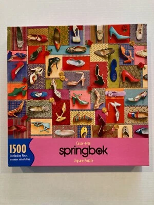 Springbok Shoes Shoes Shoes Puzzle 2001, 1500 pieces - Image 1 of 4