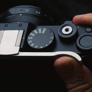 Aluminum Hot Shoe Thumb Up Grip for Leica D-LUX8 DLUX8 Camera Support Handle New - Picture 1 of 18