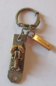 Boston Massachusetts Lobster Keychain Key Ring Vintage - Picture 1 of 1