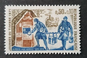 1971 REP FRANCAISE FRANCE STAMPDAY POST TO THE ARMED VF MNH - Picture 1 of 1