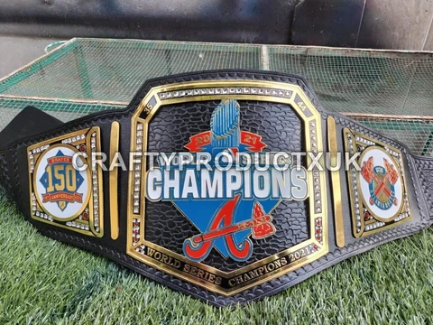 Atlanta Braves 2021 Baseball Championship Belt Cover