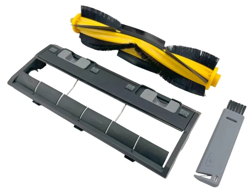 3pcs Ecovacs OZMO 937 950 N8 T8 Main Roller Brush + Lid Cover + Clean Tool - Изображение 1 из 1