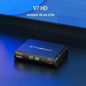 GTMEDIA V7S5X HD 1080P Receptor de Satélite DVB-S/S2/S2X Sat H.265 PVR USB WIFI - Imagen 1 de 2