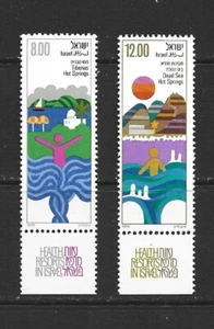 ISRAEL - 1979 DEAD SEA HEALTH RESORTS - SCOTT 734 TO 735 - MNH - Picture 1 of 1