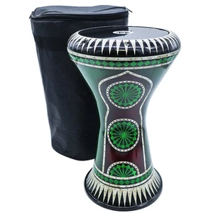 The 18'' Zaza Percussion Horizon Sombaty Egypt Darbuka - (Liquid Green -9'') - Picture 1 of 4