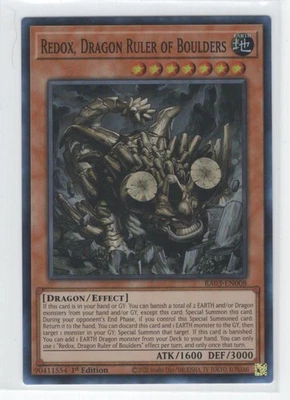 #RA03-EN008 2024 Quarter Century Bonanza Redox, Dragon Ruler of Boulders Super - Image 1 of 2