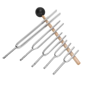 Therapeutisches Stimmgabel-Set – Frequenzen 128Hz, 256Hz, 512Hz für Klangheilung - Bild 1 von 13