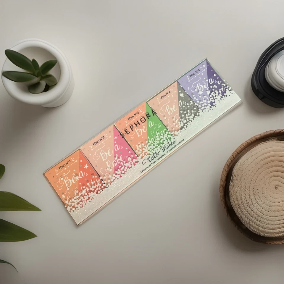 SEPHORA Color Wishes 5 Sombra de Ojos Mini Paletas Set Edición Limitada Nuevo en Caja Foto 1 de 4