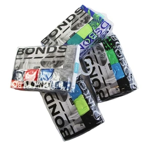12 Pairs X Assorted Bonds Kids Boys Briefs Underwear Briefs Black Blue Green Red - Picture 1 of 6