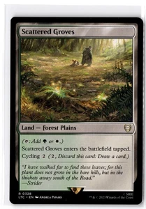 Commander: The Lord of the Rings: Tales of Middle-earth #328 Scattered Groves - Picture 1 of 2