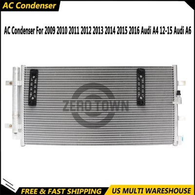 AC Condenser For 2009 2010 2011 2012 2013 2014 2015 2016 Audi A4 12-15 Audi A6 Foto 1 de 4