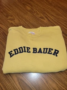 Vintage Eddie Bauer Original Sport Shop Pullover Grafik Print Sweater M - Bild 1 von 11