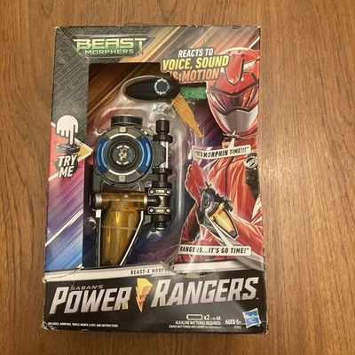Saban's Power Rangers Beast Morphers Beast-X MORPHER Hasbro 2018 tiene daños en la caja  Foto 1 de 4