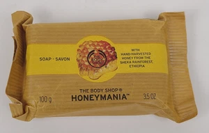 The Body Shop Honeymania Bar Soap 3.5 oz Brand New Sealed HTF - Picture 1 of 7