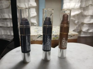 Clinique Chubby Stick Shadow Tint Eyes 08 CURVACEOUS COAL + Lots O Latte read - Picture 1 of 2