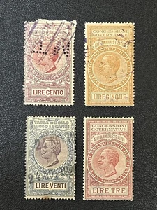 Italy Group *Back Of Book* Revenues Used LE306 - Picture 1 of 2