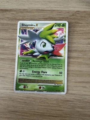 Shaymin LV.X 127/127 Holo Rare Platinum LP/Moderate - Image 1 of 2