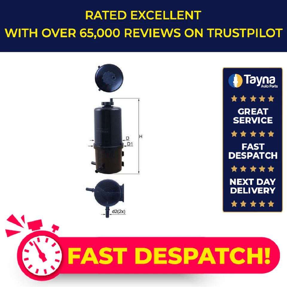 Filtro de combustible compatible con VW AMAROK 2.0D 10 a 22 Mahle 2H0127401A 2H0127401B VOLKSWAGEN Foto 1 de 4