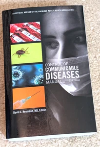 Control of Communicable Diseases Manual 21st ed. (2022 paperback) *VERY GOOD* - Bild 1 von 3