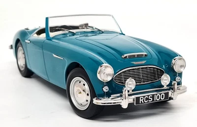 Norev 1/18 - Austin Healey 3000 1959 Roadster Green Diecast Scale Model Car - Image 1 of 4