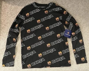 NEU MIT ETIKETT! FC BARCELONA - Fußball - Kinder Medium Langarm - Lionel Messi - - Bild 1 von 7