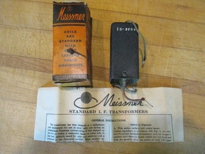 Transformador Meissner 16-5704 262 kHz Kc Input IF - Imagen 1 de 4