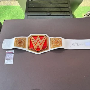 Cinturón de Campeonato Réplica Mujer Alexa Bliss Firmado WWE-JSA Testigo - Imagen 1 de 8