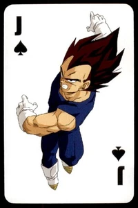 2016 Dragon Ball Z Funimation Poker Cards Vegeta English #JACK - Picture 1 of 2
