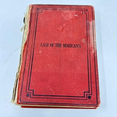 Antique Last of the Mohicans, James F Cooper 1890 or 95 Routledge and Sons Foto 1 de 4