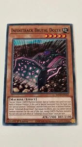 Yu-Gi-Oh! Infinitrack Brutal Dozer MP20-EN162 Mint 1st Edition - Picture 1 of 1