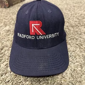 Vintage Radford University Fitted Hat 7 1/2 USA - Picture 1 of 6
