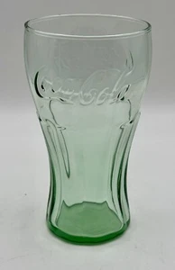 VETRO VINTAGE COCA COLA COLA verde 6" 16 oz VETRO - Foto 1 di 2