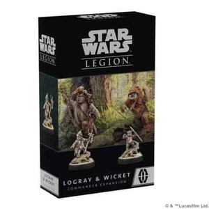 ESPANSIONE COMMANDER GRIGIO E WICKET Star Wars: Legion FFG nuova con scatola - Foto 1 di 1