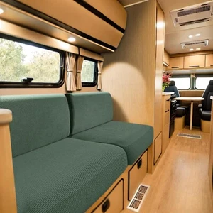 Bezüge Für Wohnwagenpolster Jacquard, rutschfeste Wohnmobil Sitzbezüge Mit 2 ... - Bild 1 von 9